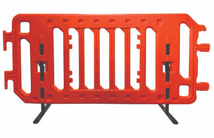 Orange CrowdCade Deluxe Plastic Barricade