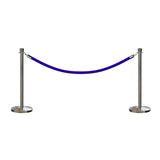 Crown Top Post and Rope Stanchion Kit - Montour Line - Crowd Control Warehouse