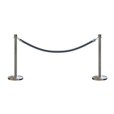 Crown Top Post and Rope Stanchion Kit - Montour Line - Crowd Control Warehouse