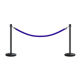 Crown Top Post and Rope Stanchion Kit - Montour Line - Crowd Control Warehouse