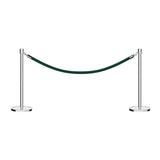 Crown Top Post and Rope Stanchion Kit - Montour Line - Crowd Control Warehouse