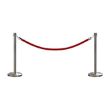 Crown Top Post and Rope Stanchion Kit - Montour Line - Crowd Control Warehouse