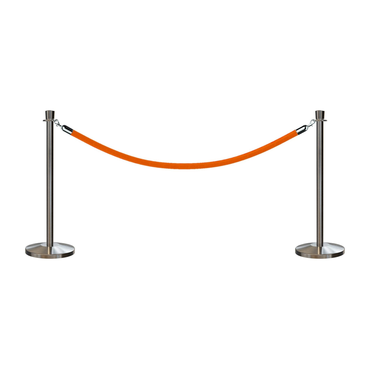 Crown Top Post and Rope Stanchion Kit - Montour Line - Crowd Control Warehouse