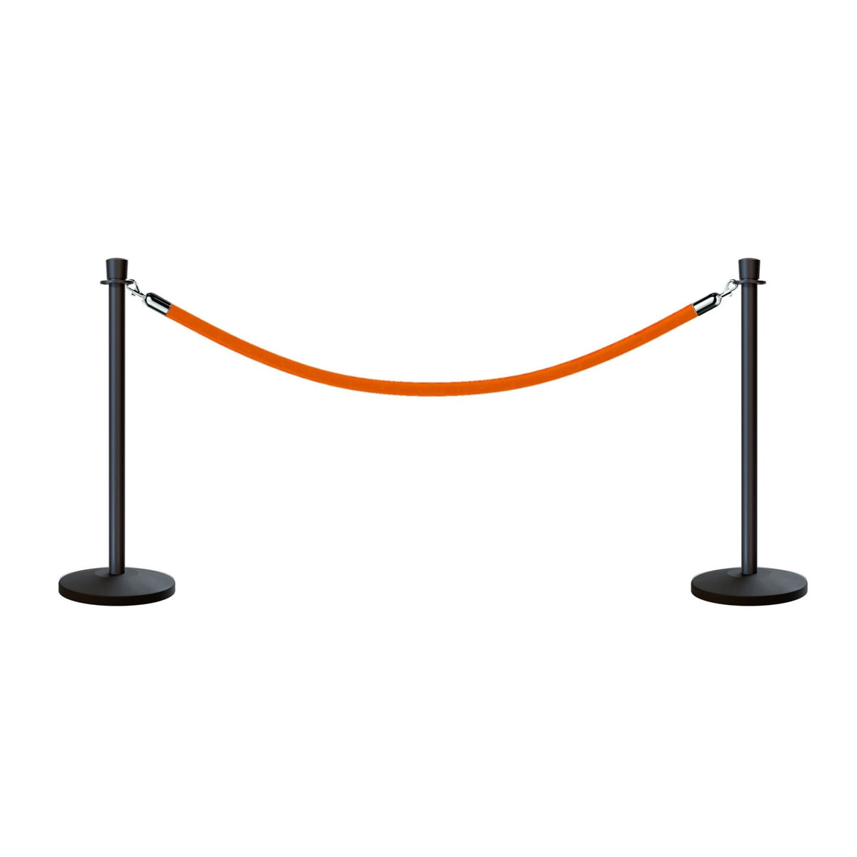 Crown Top Post and Rope Stanchion Kit - Montour Line - Crowd Control Warehouse