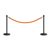 Crown Top Post and Rope Stanchion Kit - Montour Line - Crowd Control Warehouse