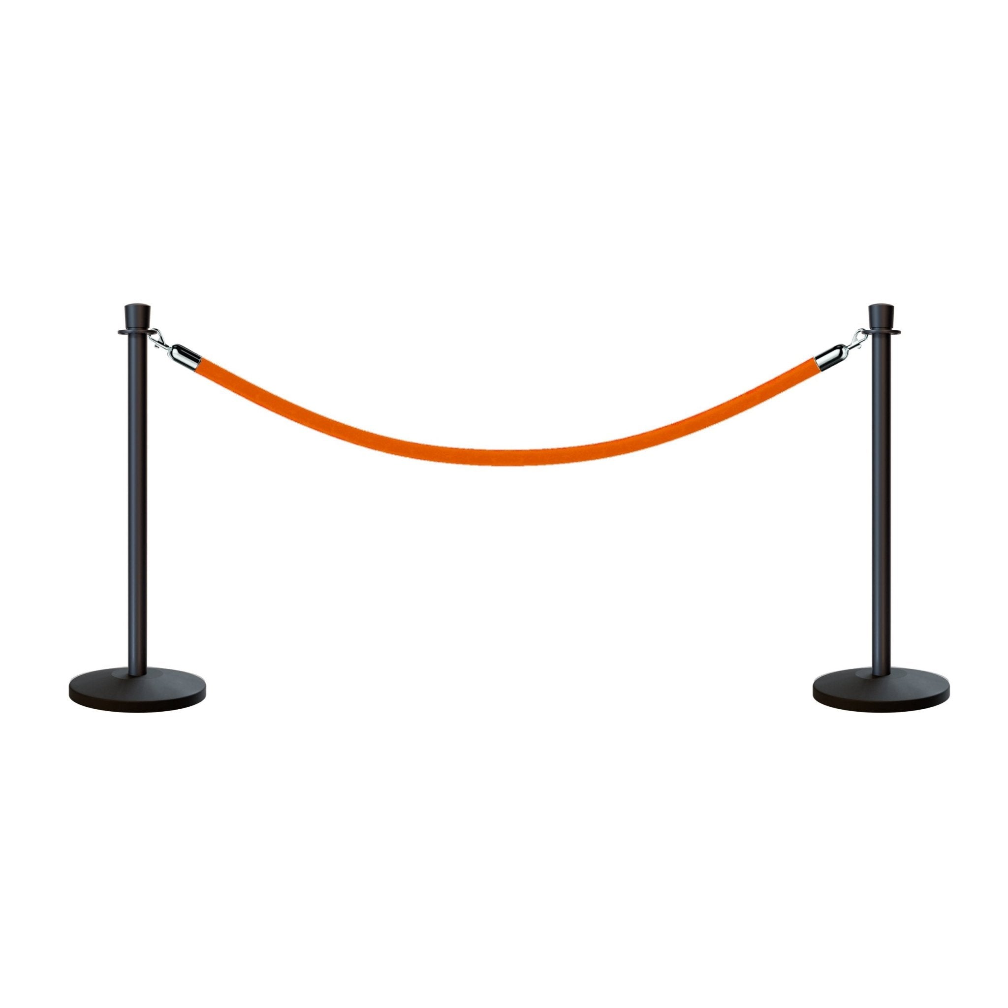 Crown Top Post and Rope Stanchion Kit - Montour Line - Crowd Control Warehouse