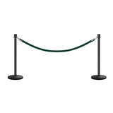 Crown Top Post and Rope Stanchion Kit - Montour Line - Crowd Control Warehouse
