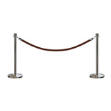 Crown Top Post and Rope Stanchion Kit - Montour Line - Crowd Control Warehouse