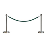 Crown Top Post and Rope Stanchion Kit - Montour Line - Crowd Control Warehouse
