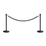Crown Top Post and Rope Stanchion Kit - Montour Line - Crowd Control Warehouse