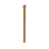 Crown Top Rope Stanchion with Fixed Base - Montour Line CXLineF - Crowd Control Warehouse