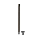 Crown Top Rope Stanchion with Removable Base - Montour Line CXlineR - Crowd Control Warehouse