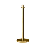 Crown Top Rope Stanchion with Sloped Base - Montour Line CLine - Crowd Control Warehouse