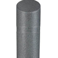 Decorative Slant Top Bollard Cover - Charcoal Gray Granite