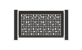 Decorative Event Fence Panel - SG Pattern - Crowd Control Warehouse