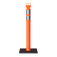 Delineator Posts with Base for Traffic Guidance – Crowd Control Warehouse