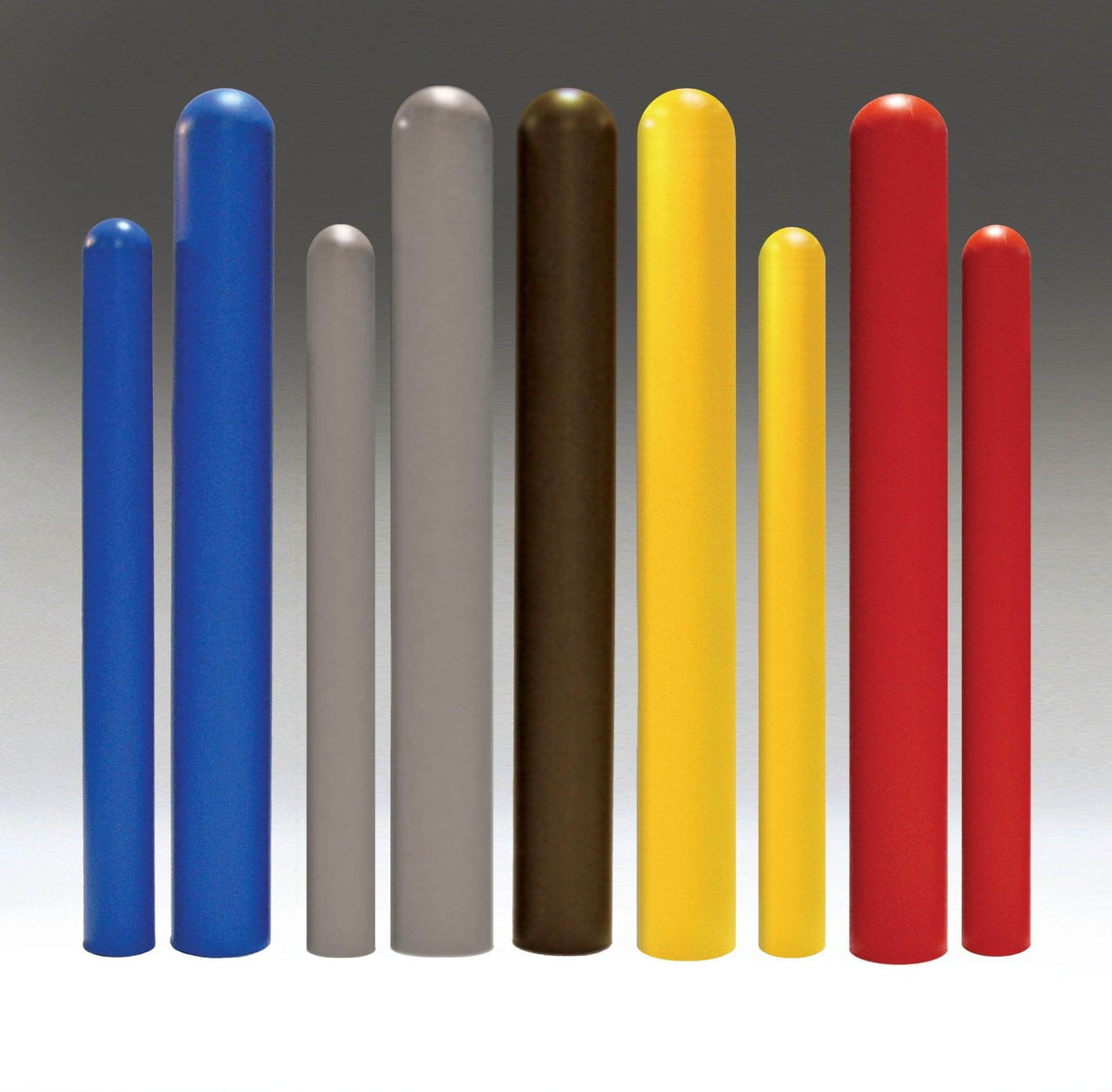 Dome Bollard Covers - Yellow - Crowd Control Warehouse