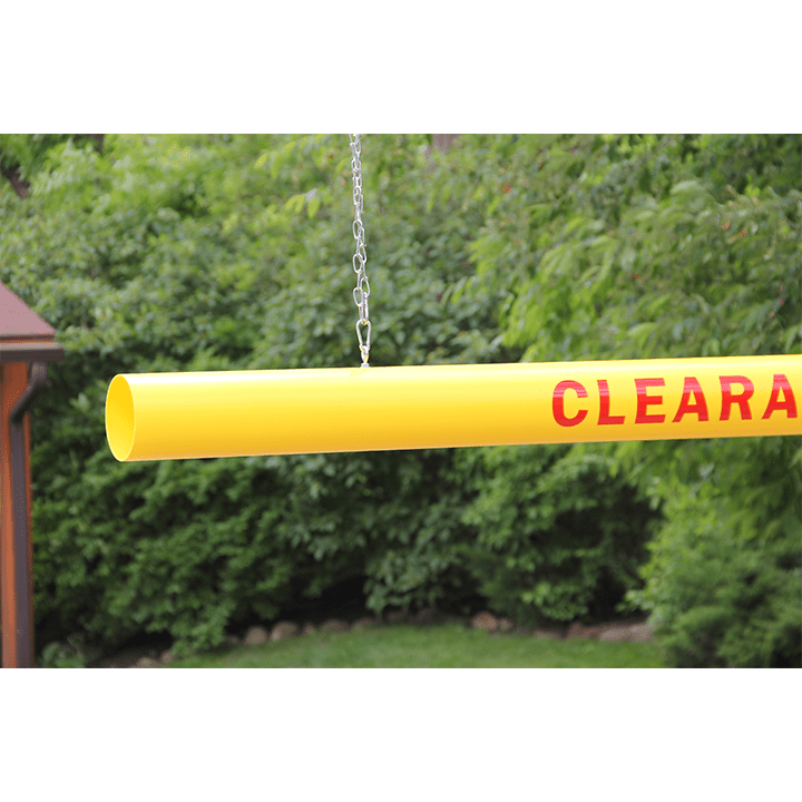 Economy Parking Lot Clearance Bar Kit - CLEARANCE X' - XX' - Crowd Control Warehouse