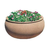 Elliptical Concrete Planter - Crowd Control Warehouse