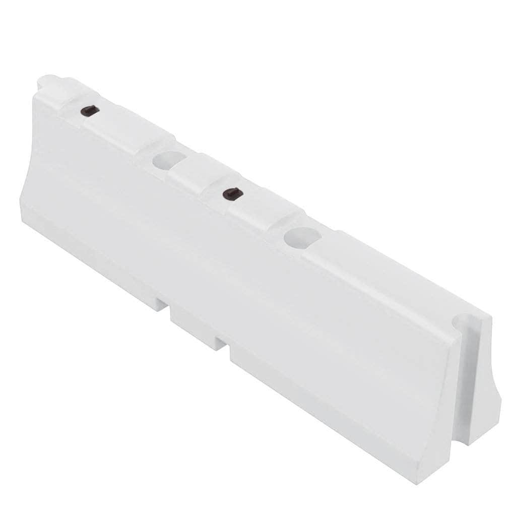 Extra Long Water/Sand Fillable Traffic Barrier - 31 in. H x 120 in. L x 24 in. W, 50 lbs - Crowd Control Warehouse