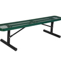 Extra Heavy-Duty Bench without Back - Diamond Pattern