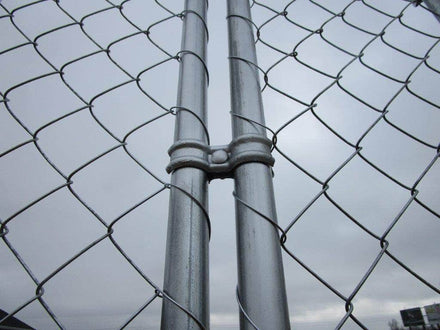 Jersey Barrier Chain Link Fencing Connection