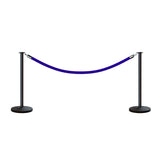 Flat Top Post and Rope Stanchion Kit - Montour Line - Crowd Control Warehouse