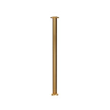 Flat Top Rope Stanchion with Fixed Base - Montour Line CXLineF - Crowd Control Warehouse