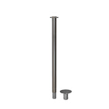 Flat Top Rope Stanchion with Removable Base - Montour Line CXlineR - Crowd Control Warehouse