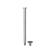 Flat Top Rope Stanchion with Removable Base - Montour Line CXlineR - Crowd Control Warehouse