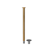 Flat Top Rope Stanchion with Removable Base - Montour Line CXlineR - Crowd Control Warehouse
