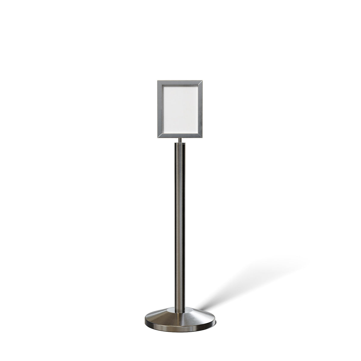 Floor Standing Sign Frame with Sloped Base - CCW Series SFFS - 100 - Crowd Control Warehouse