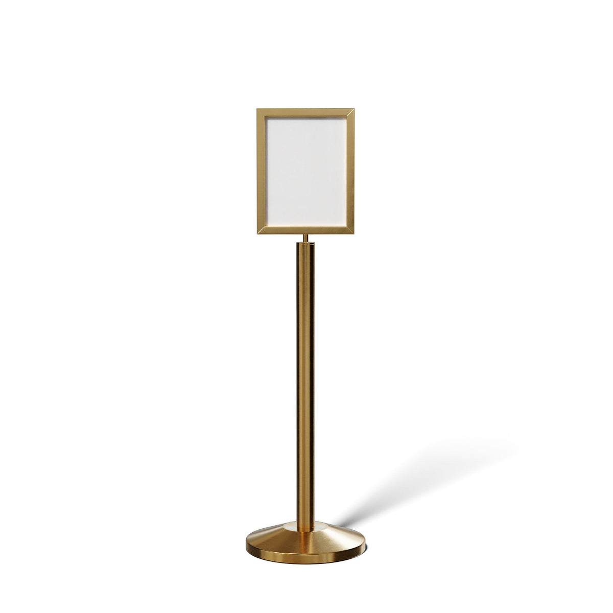 Floor Standing Sign Frame with Sloped Base - CCW Series SFFS - 100 - Crowd Control Warehouse