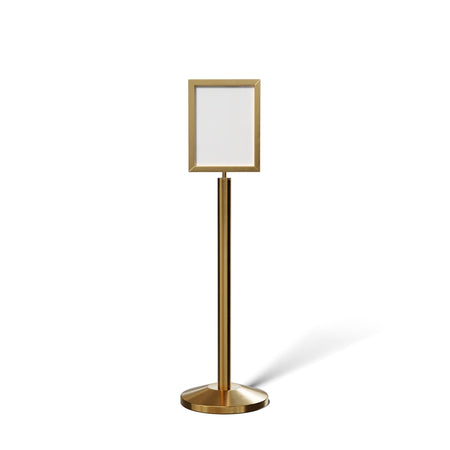 Floor Standing Sign Frame with Sloped Base - CCW Series SFFS - 100 - Crowd Control Warehouse