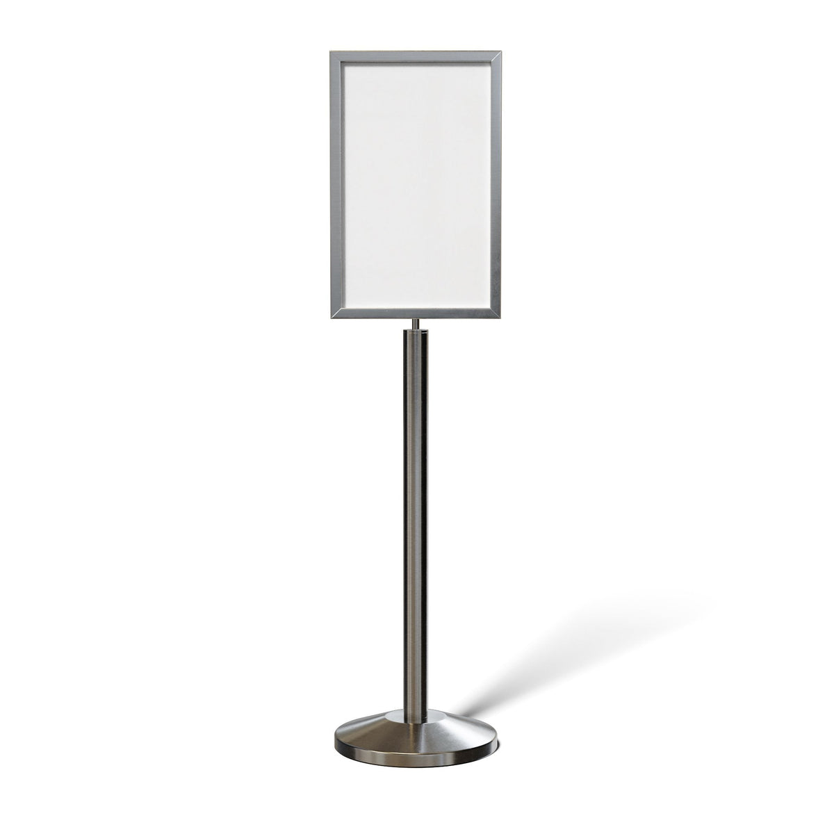 Floor Standing Sign Frame with Sloped Base - CCW Series SFFS - 100 - Crowd Control Warehouse