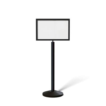 Floor Standing Sign Frame with Sloped Base - CCW Series SFFS - 100 - Crowd Control Warehouse