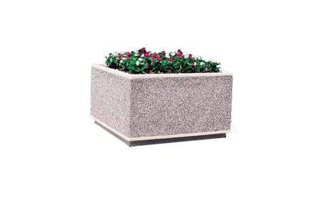 Form Series Large Square Concrete Planter - Crowd Control Warehouse