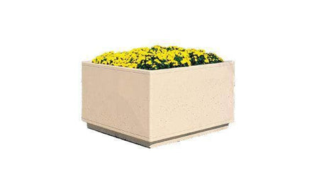 Form Series Large Square Concrete Planter - Crowd Control Warehouse
