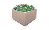 Form Series Medium Square Concrete Planter - Crowd Control Warehouse