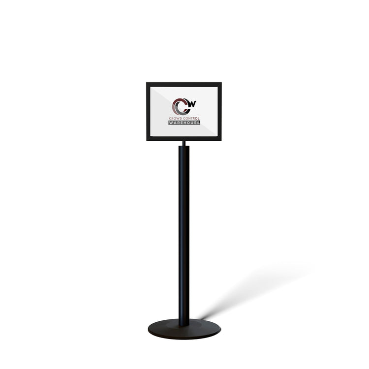 Stanchion Sign Holders for Directional Messaging | CCW – Crowd Control ...