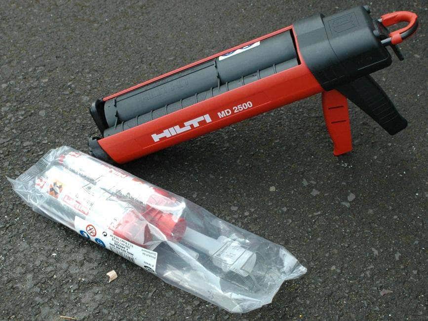 Gorilla Post Epoxy Gun - Crowd Control Warehouse