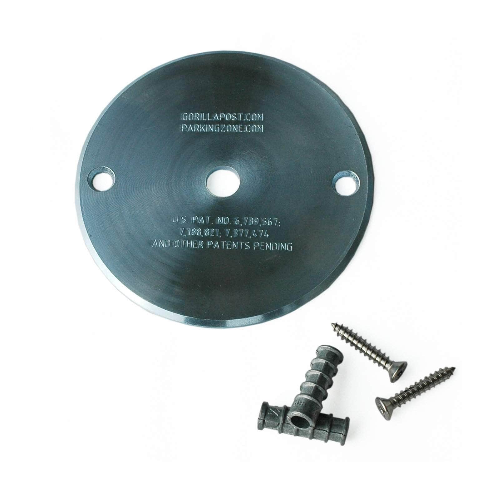 Gorilla Post Mounting Plate - Crowd Control Warehouse