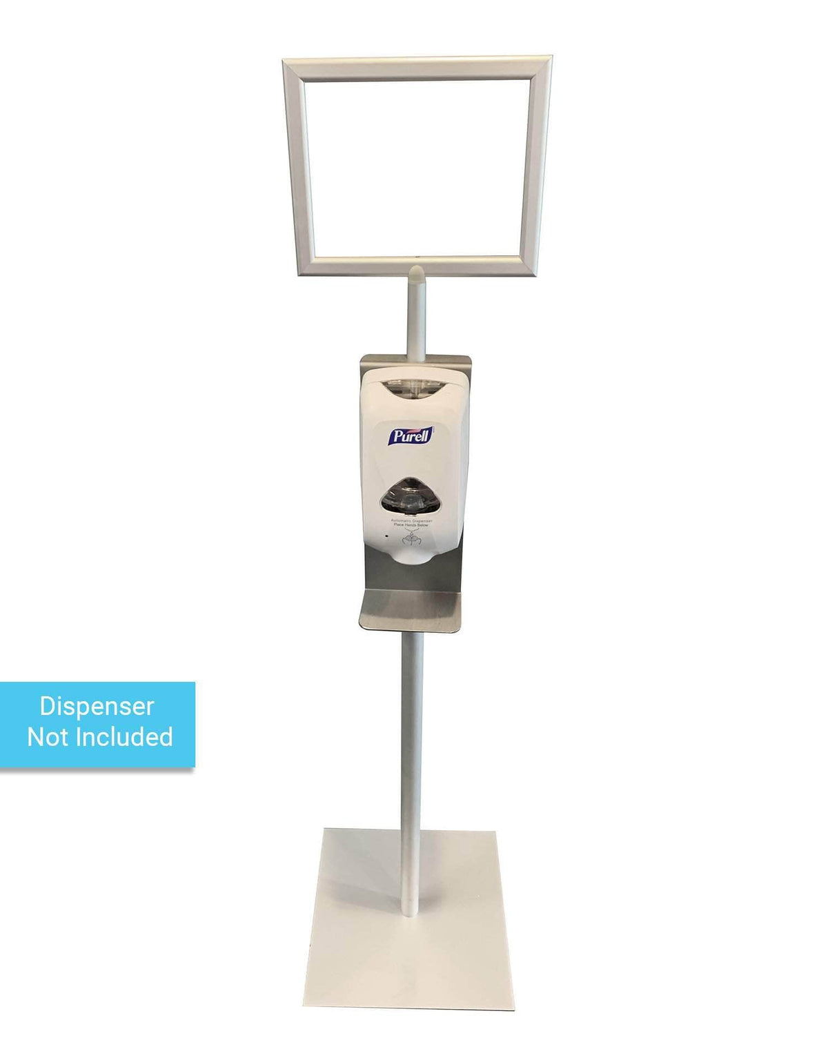 Hand Sanitizer Dispenser Stand - Crowd Control Warehouse