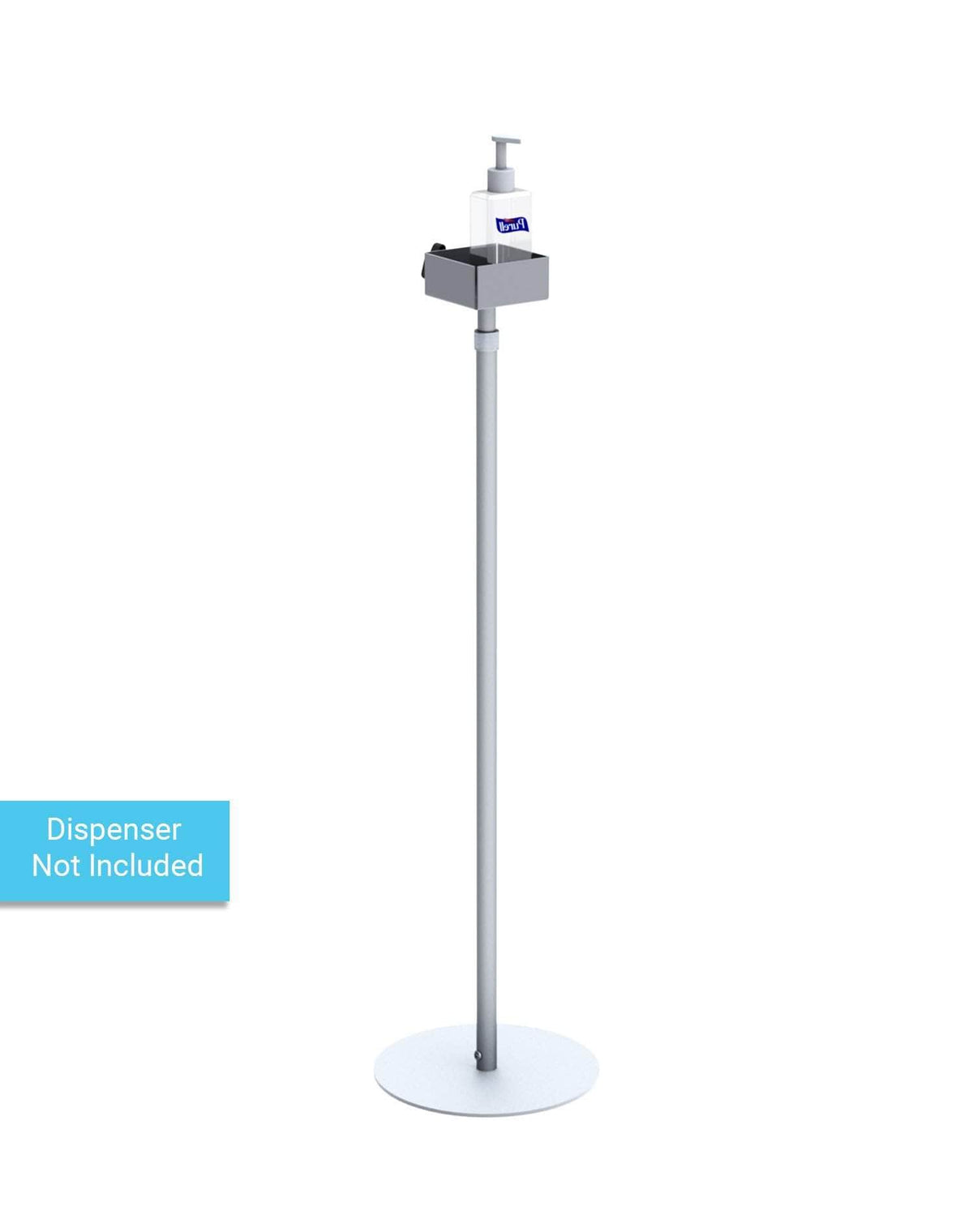 Hand Sanitizer Pump Stand - Crowd Control Warehouse