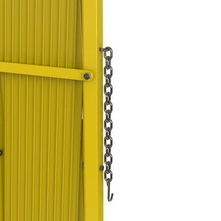 Heavy - Duty Expandable Metal Safety Barriers, 20 Ft. - Trafford Industrial - Crowd Control Warehouse
