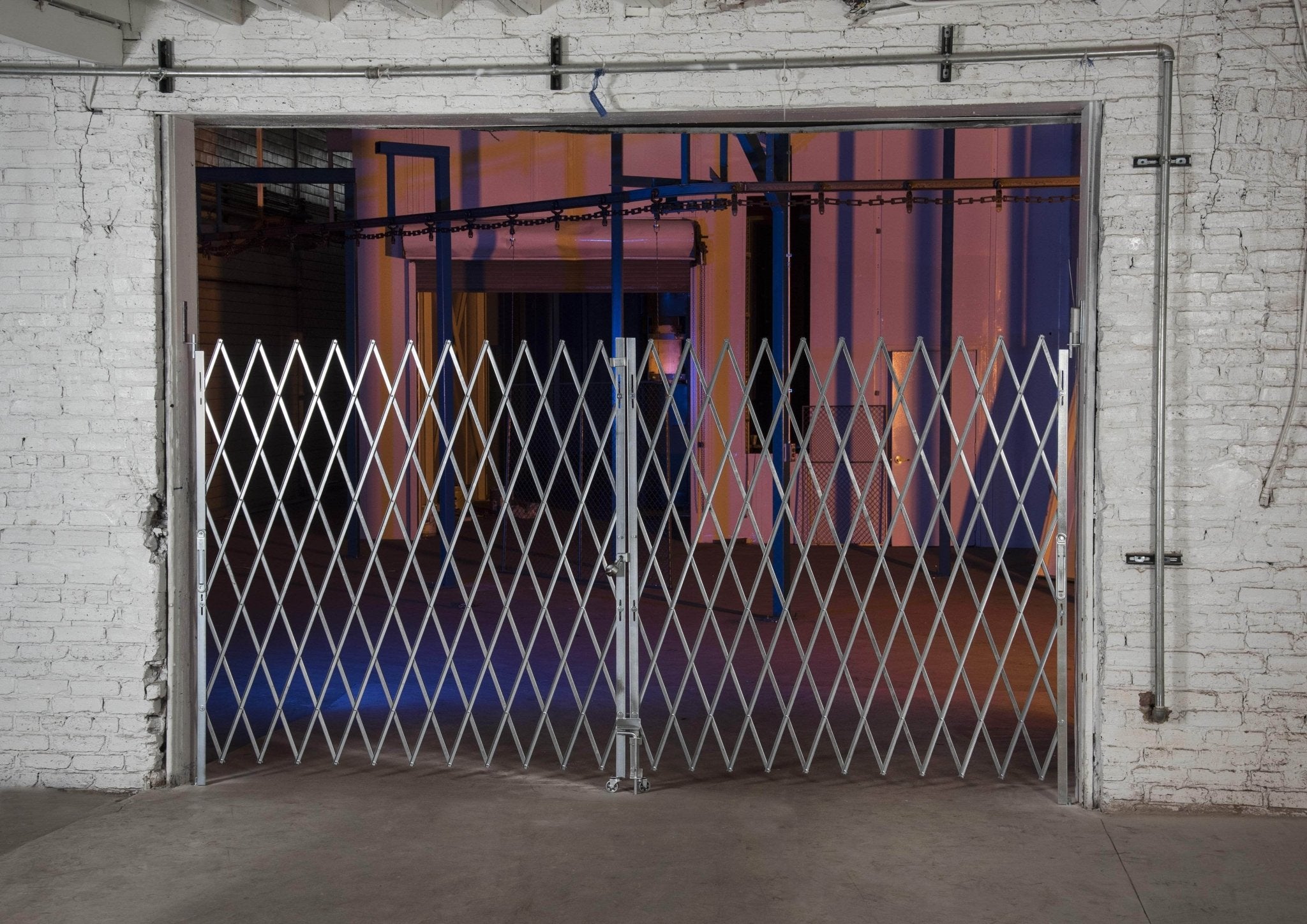 Heavy Duty Pair Folding Security Gates - Crowd Control Warehouse