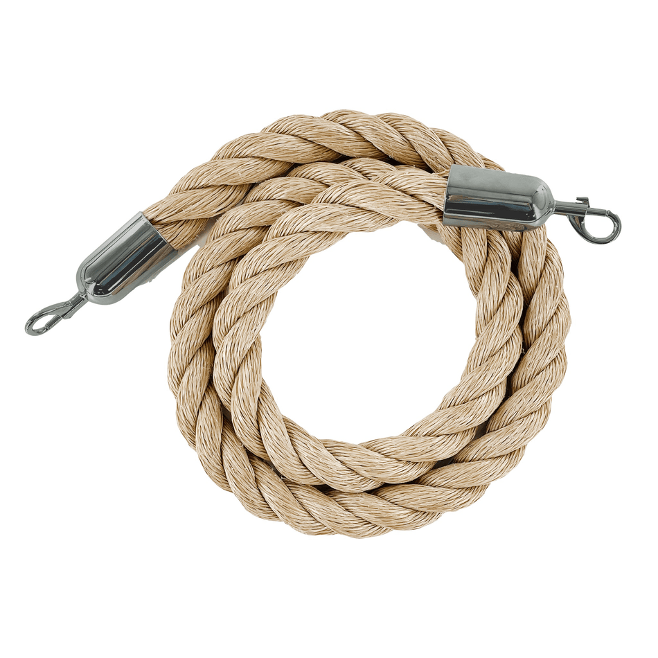 Hanging Ropes for Stanchion Posts - Heavy Duty Poly Hemp – Crowd ...