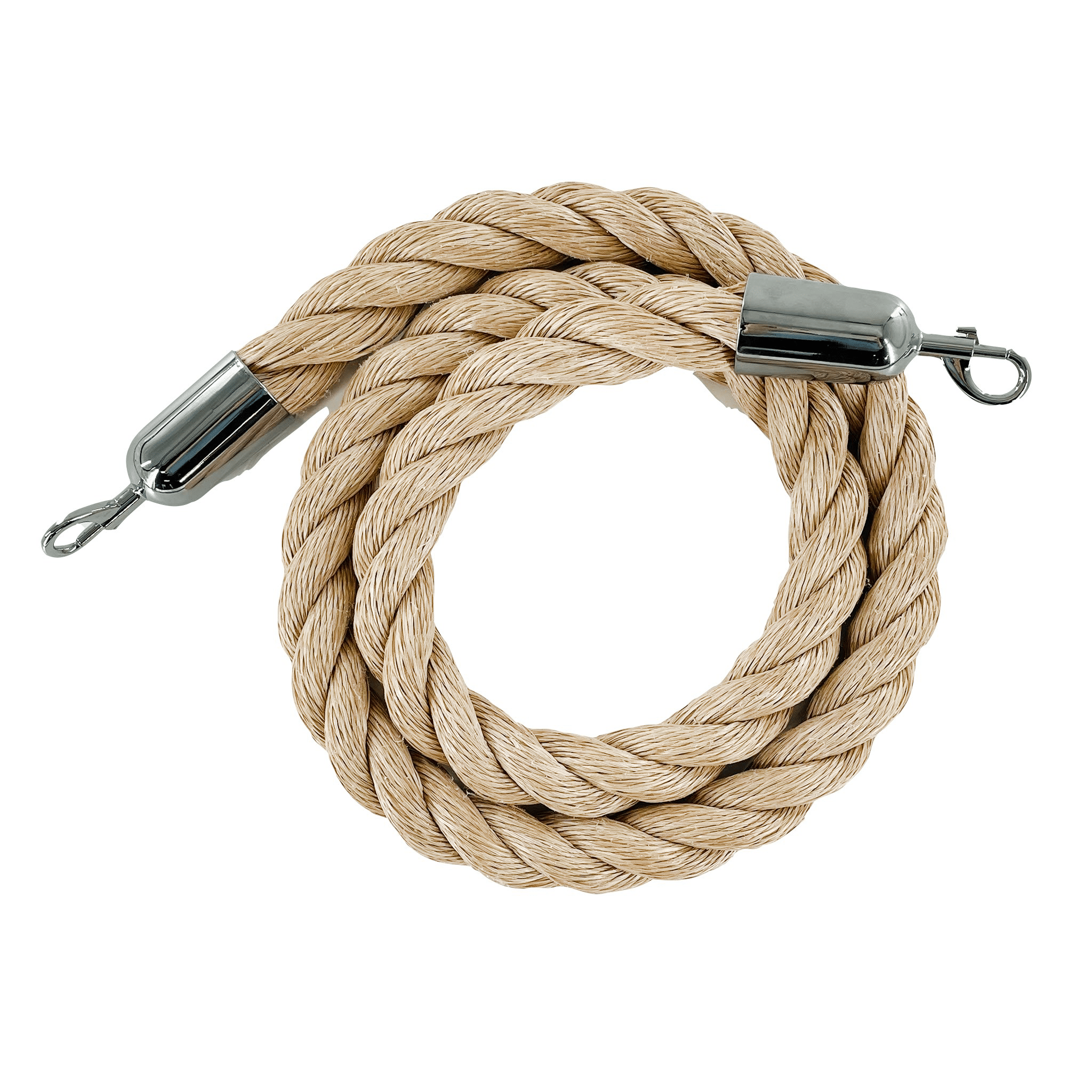 Heavy - Duty Twisted Polypropylene Ropes for Stanchion Posts - Montour Line - Crowd Control Warehouse