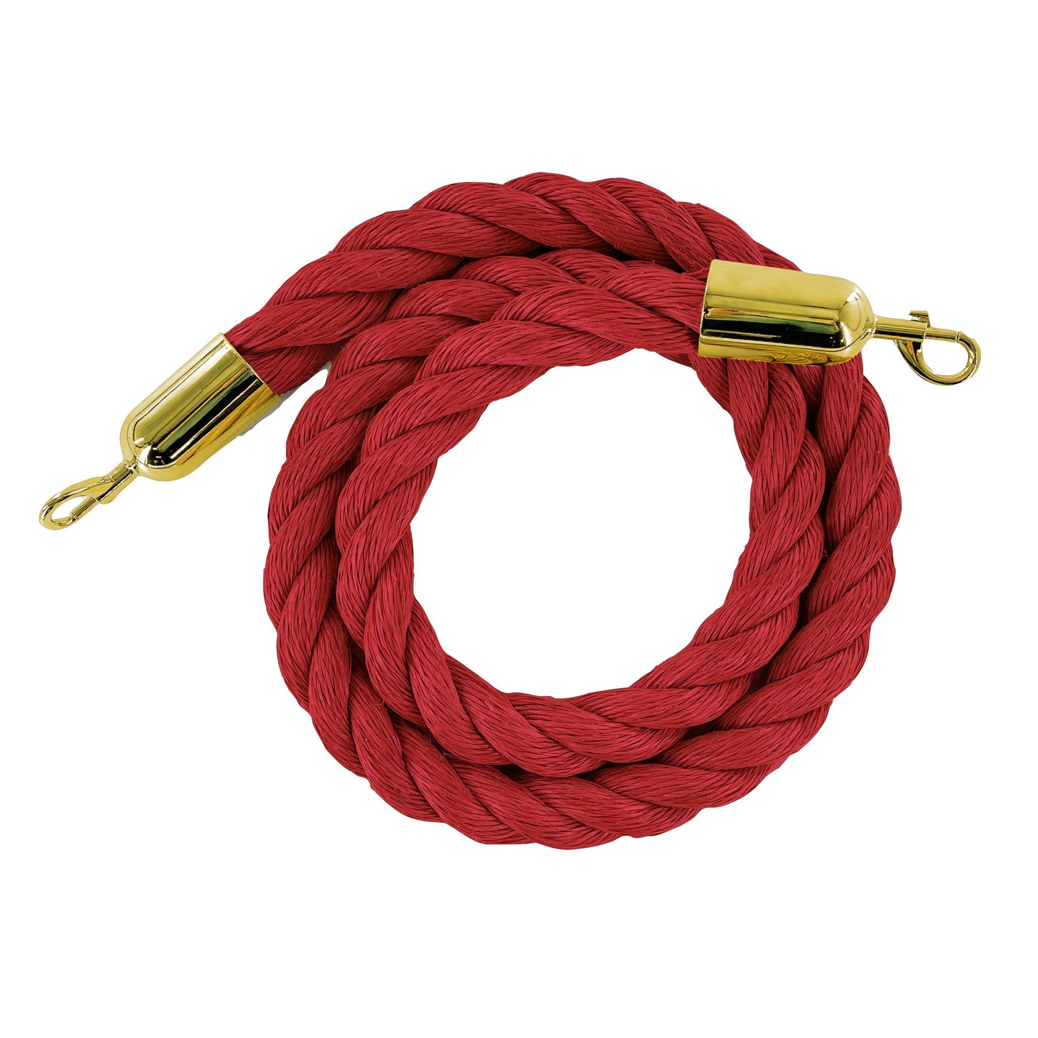Heavy - Duty Twisted Polypropylene Ropes for Stanchion Posts - Montour Line - Crowd Control Warehouse