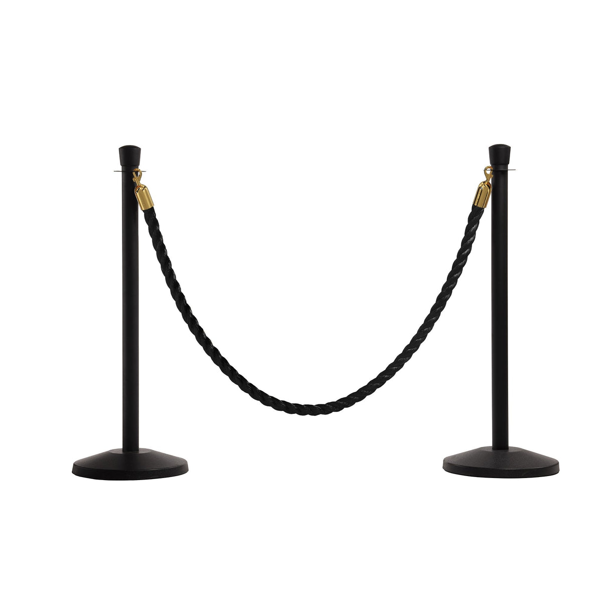 Heavy - Duty Twisted Polypropylene Ropes for Stanchion Posts - Montour Line - Crowd Control Warehouse